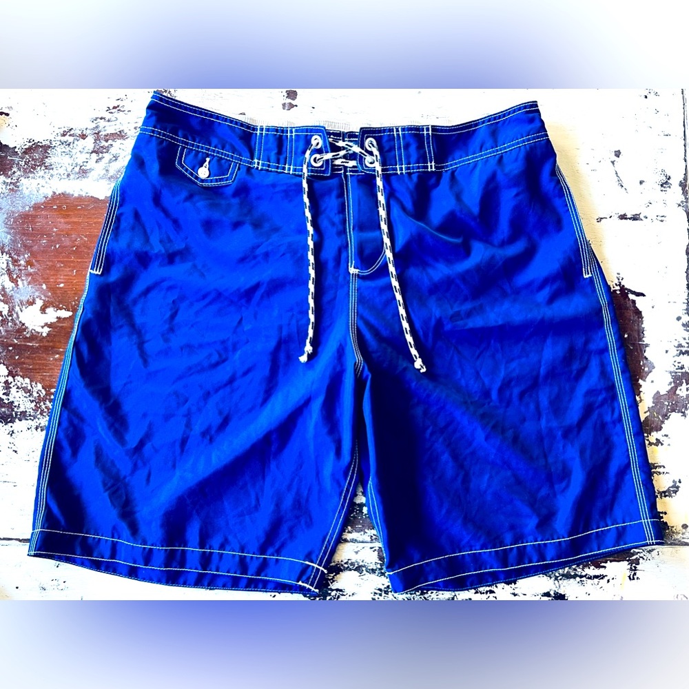 Men’s Royal Blue Swim Trunks